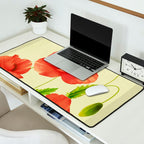Red Poppies 3 Desk Mat Gallery Image 2