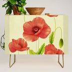 Red Poppies 3 Credenza Gallery Image 1