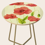 Red Poppies 3 Side Table Gallery Image 2