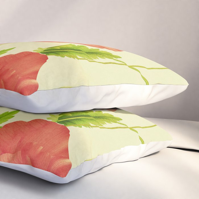 Red Poppies 3 Pillow Sham Gallery Image 3