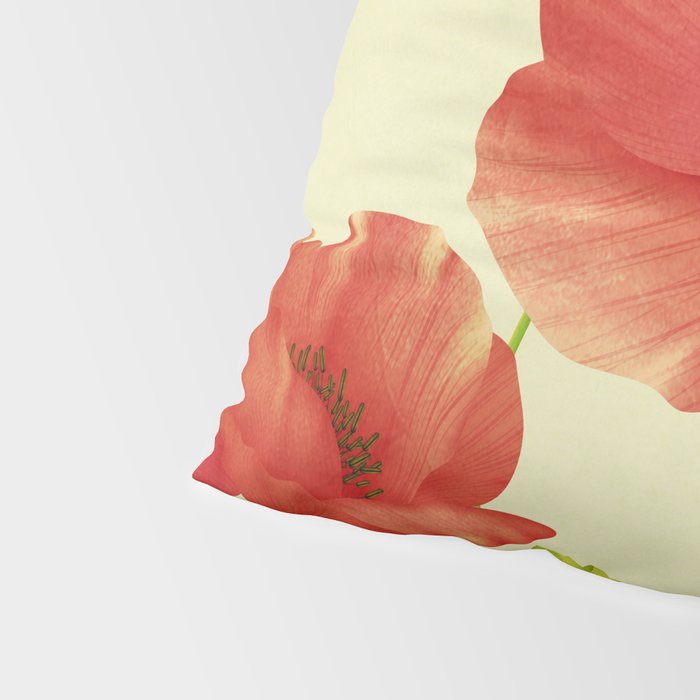 Red Poppies 3 Pillow Sham Gallery Image 4