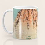 Greeting Kaneda - Mountain  Nature Landscape in Yellow, Orange and Blue Coffee Mug Gallery Image 3