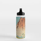 Greeting Kaneda - Mountain  Nature Landscape in Yellow, Orange and Blue Water Bottle Gallery Image 3