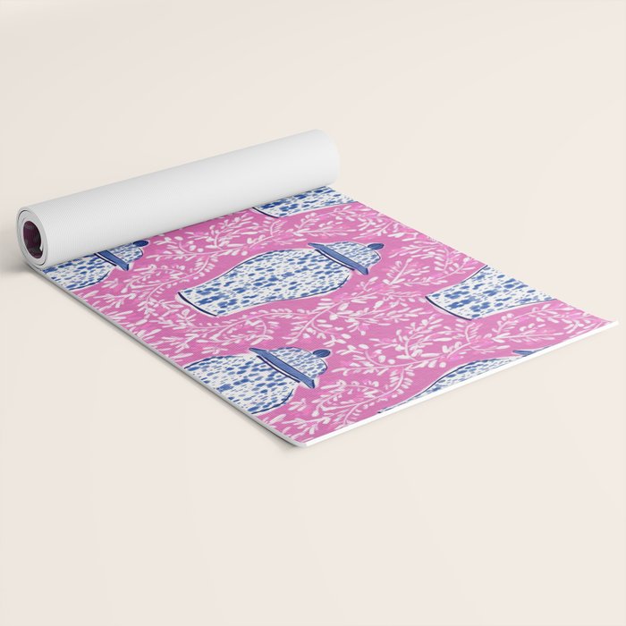 Chinoiserie Chic Yoga Mat Gallery Image 2