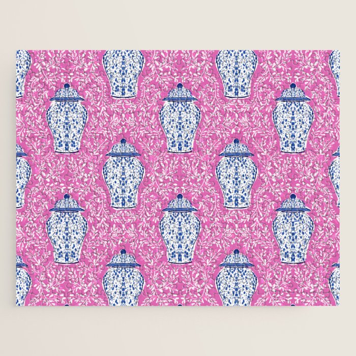 Chinoiserie Chic Jigsaw Puzzle Gallery Image 1