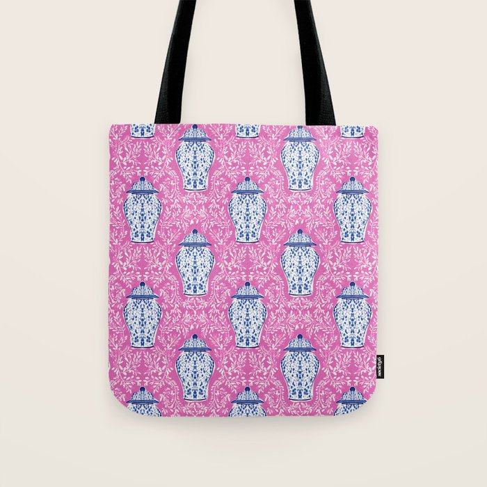 Chinoiserie Chic Tote Bag Gallery Image 1