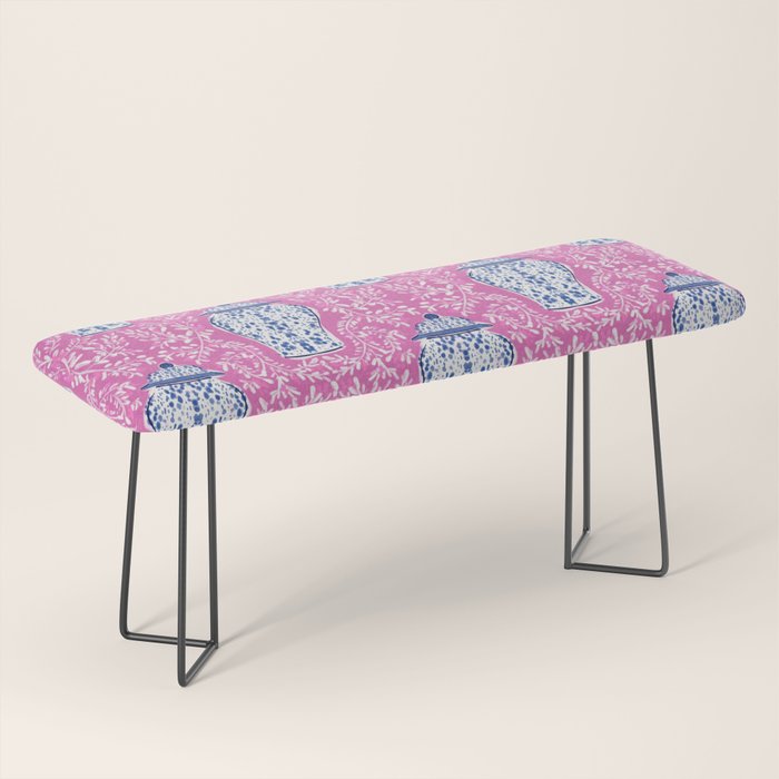Chinoiserie Chic Bench Gallery Image 1