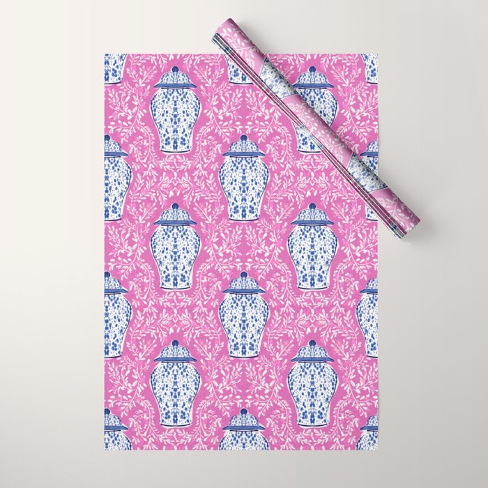 Chinoiserie Chic Wrapping Paper Gallery Image 1