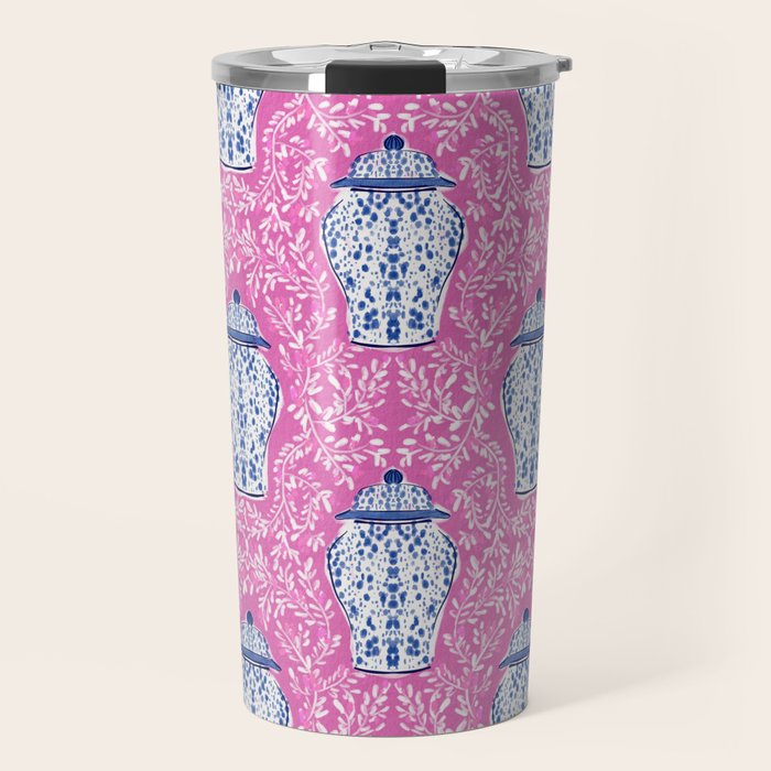 Chinoiserie Chic Travel Mug Gallery Image 1