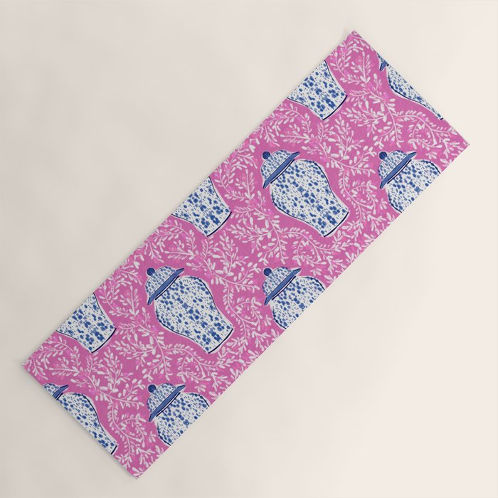 Chinoiserie Chic Yoga Mat Gallery Image 1
