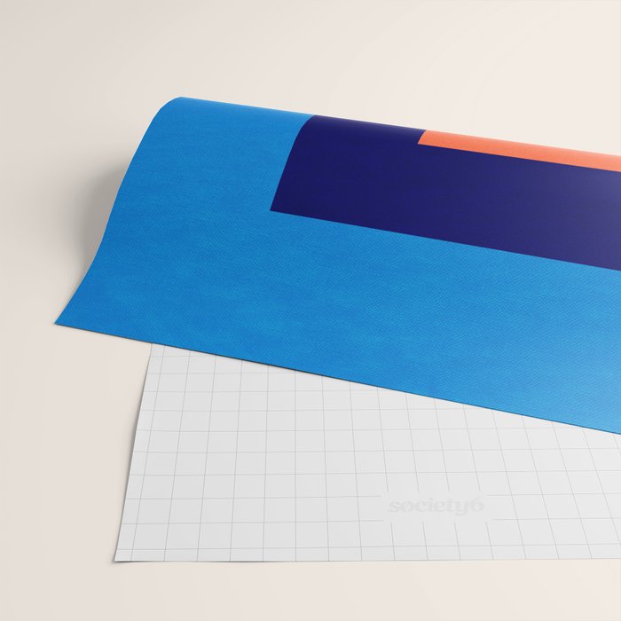 French Riviera: Bauhaus Abstraction 01 Wrapping Paper Gallery Image 2