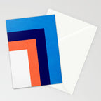 French Riviera: Bauhaus Abstraction 01 Stationery Card Gallery Image 2