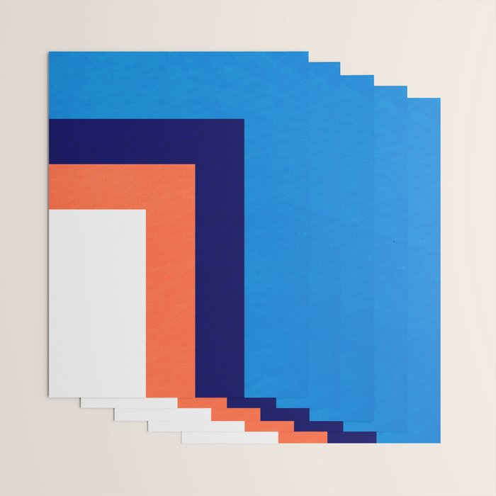 French Riviera: Bauhaus Abstraction 01 Wrapping Paper Gallery Image 3