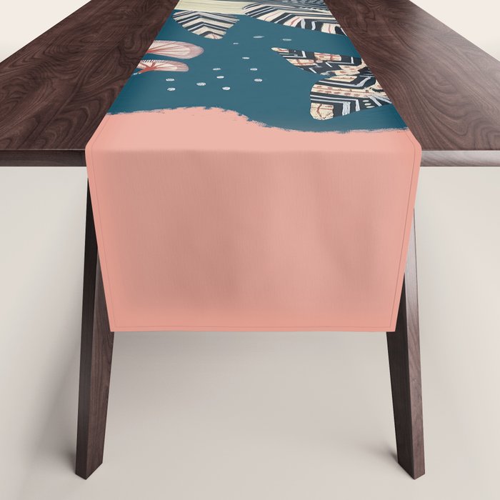 Whale in Bloom Table Runner Gallery Image 1