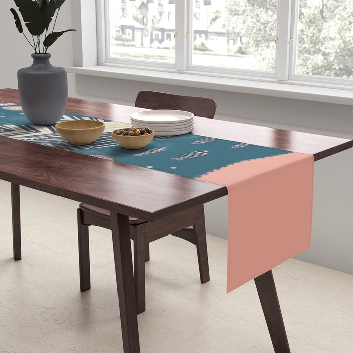 Whale in Bloom Table Runner Gallery Image 2