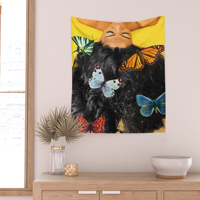 Hair Wall Tapestry Gallery Image 2
