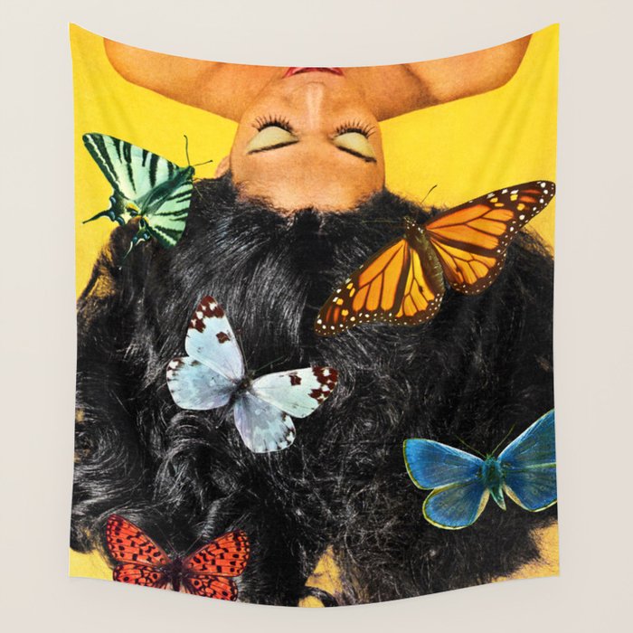 Hair Wall Tapestry Gallery Image 1