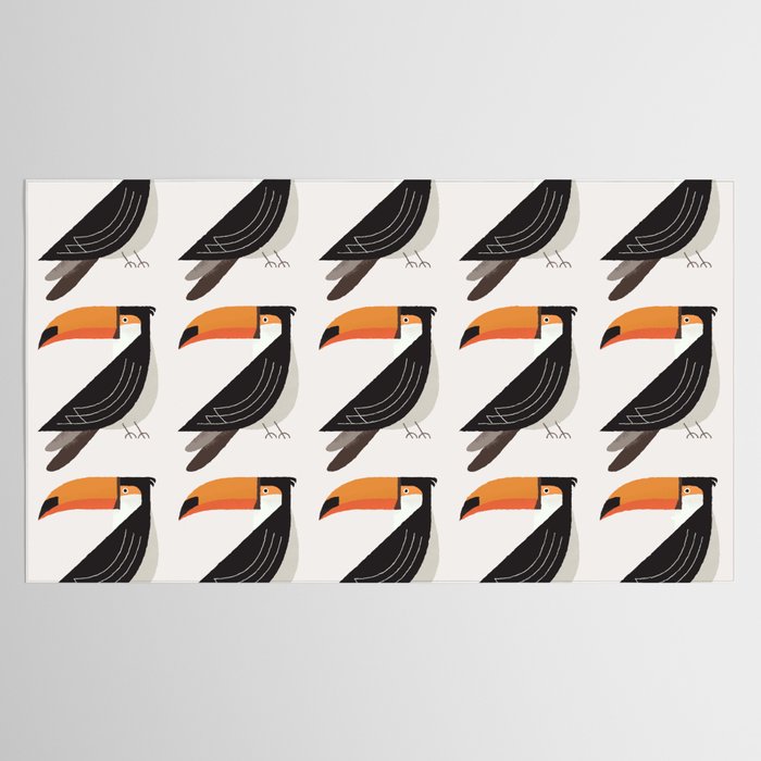 Toucan, Bird of South America Tablecloth Gallery Image 2