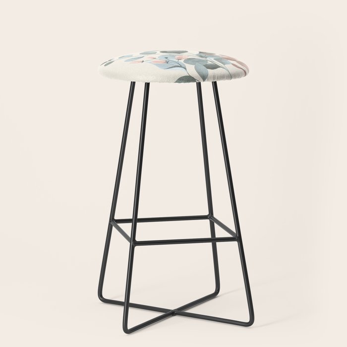 Verdant Branches 02 Stool Gallery Image 1
