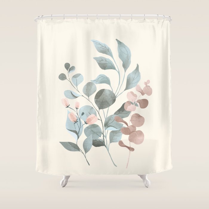 Verdant Branches 02 Shower Curtain Gallery Image 1