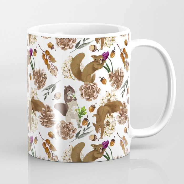 Flowering squirrel meadow Coffee Mug Gallery Image 1