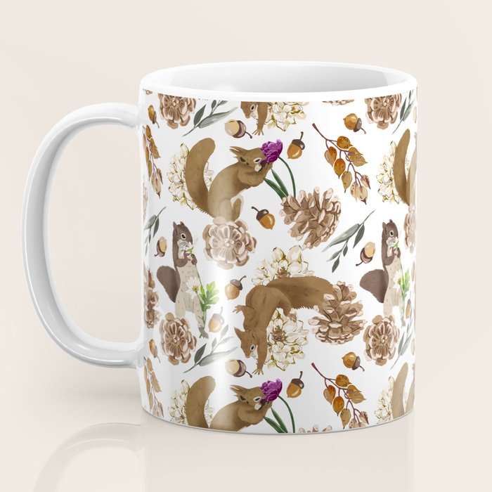 Flowering squirrel meadow Coffee Mug Gallery Image 3