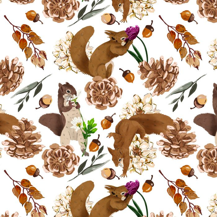 Flowering squirrel meadow Coffee Mug Gallery Image 2