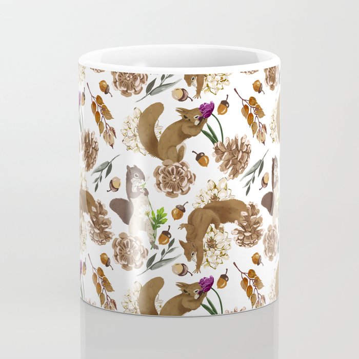 Flowering squirrel meadow Coffee Mug Gallery Image 4