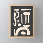 Soft Movement 2 Mini Art Print Gallery Image 1