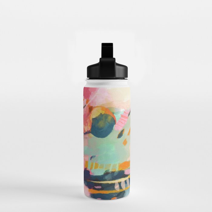 spring moon earth garden Water Bottle Gallery Image 2