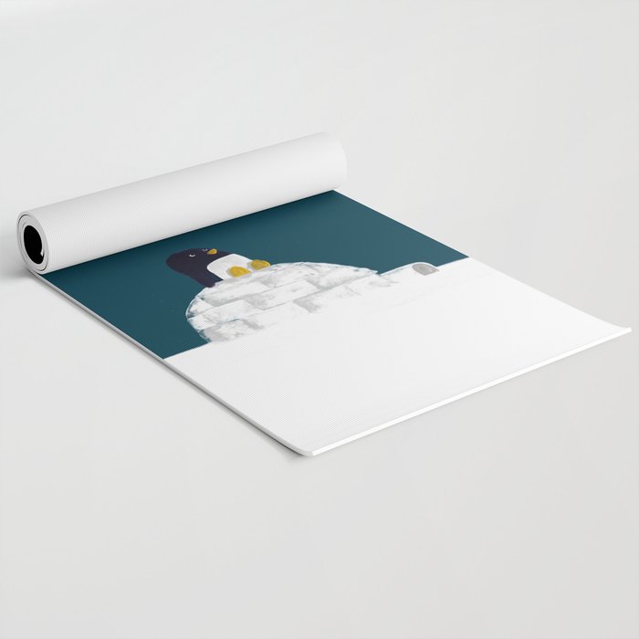 Star gazing - Penguin's dream of flying Yoga Mat Gallery Image 2