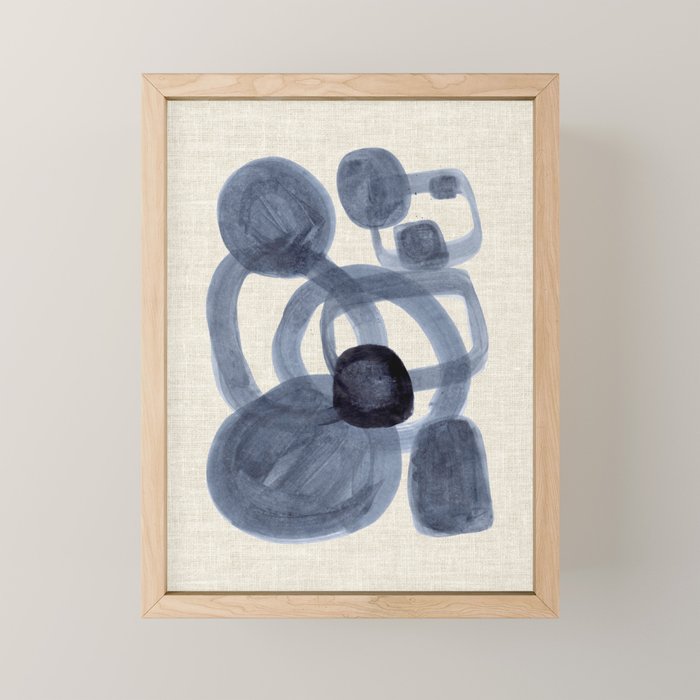Bubbling Feelings Mini Art Print Gallery Image 1