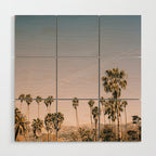 Golden Hills of L.A. Wood Wall Art Gallery Image 1