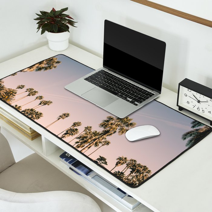 Golden Hills of L.A. Desk Mat Gallery Image 2