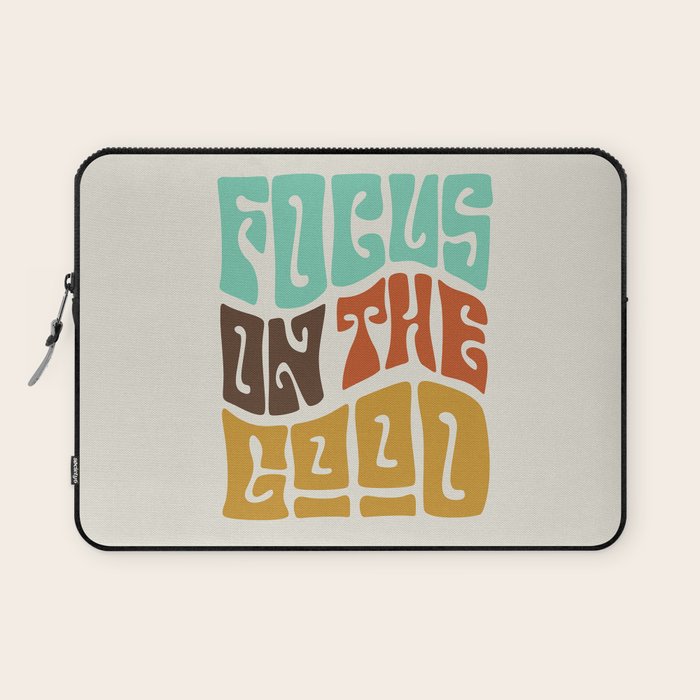 Focus on the Good Laptop Sleeve Gallery Image 1