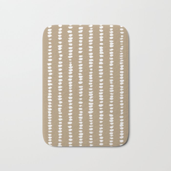 Simple Hand Drawn Pattern #10 Bath Mat Gallery Image 1