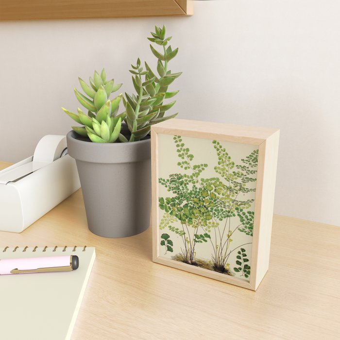 Maidenhair Ferns Mini Art Print Gallery Image 2