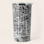 Washington DC City Street Map Travel Mug Gallery Image 1