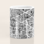 Washington DC City Street Map Coffee Mug Gallery Image 4