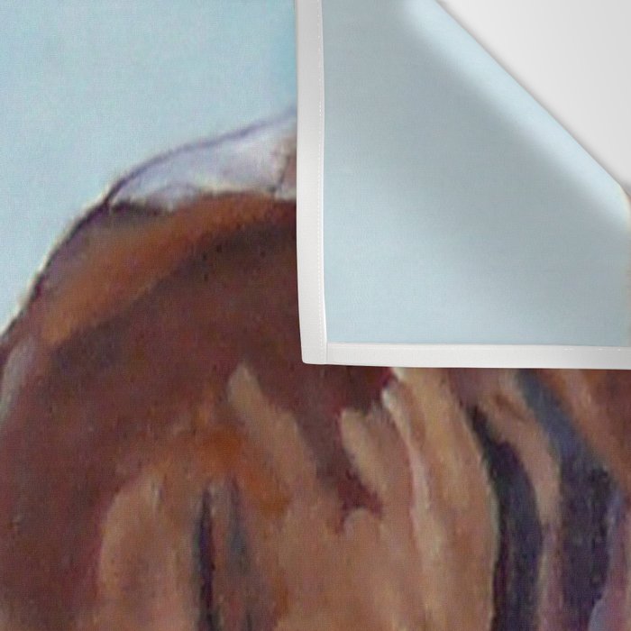 Kissing Boxers Dogs Portrait Wall Tapestry Gallery Image 3