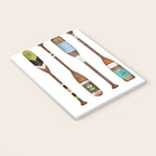Lake life color paddles oar lake  Notebook Gallery Image 3