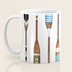 Lake life color paddles oar lake  Coffee Mug Gallery Image 3