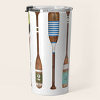 Lake life color paddles oar lake  Travel Mug Gallery Image 3