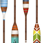 Lake life color paddles oar lake  Coffee Mug Gallery Image 2