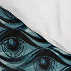 Hypnotized - vintage blue Comforter Gallery Image 4