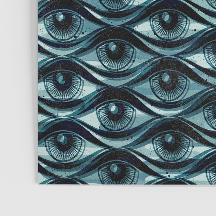 Hypnotized - vintage blue Poster Gallery Image 3