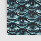 Hypnotized - vintage blue Poster Gallery Image 3
