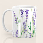 lavender watercolor horizontal Coffee Mug Gallery Image 3