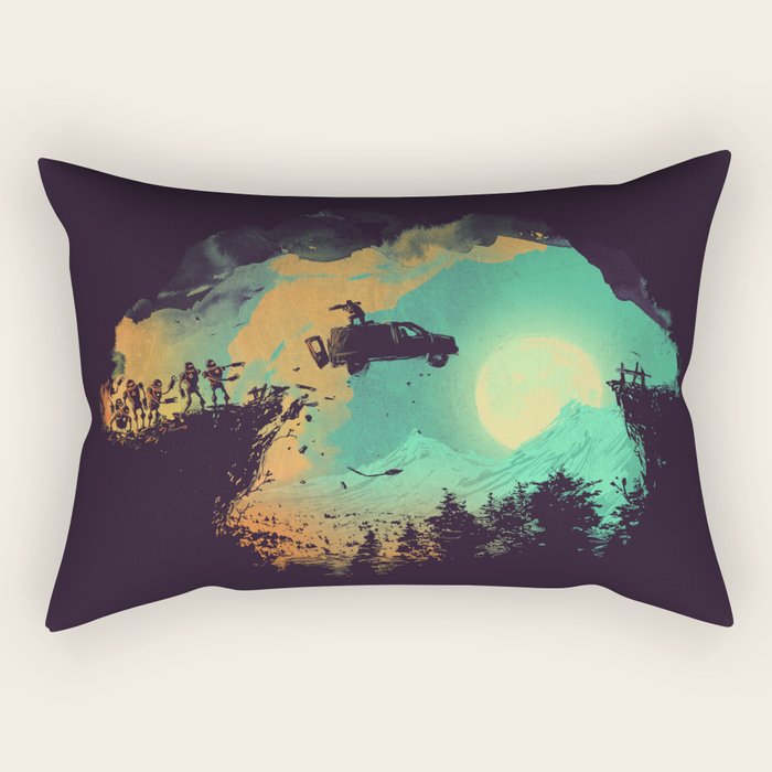 Leap of Faith Rectangular Pillow Gallery Image 2