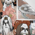 Because Shih Tzu Wall Tapestry Gallery Image 3